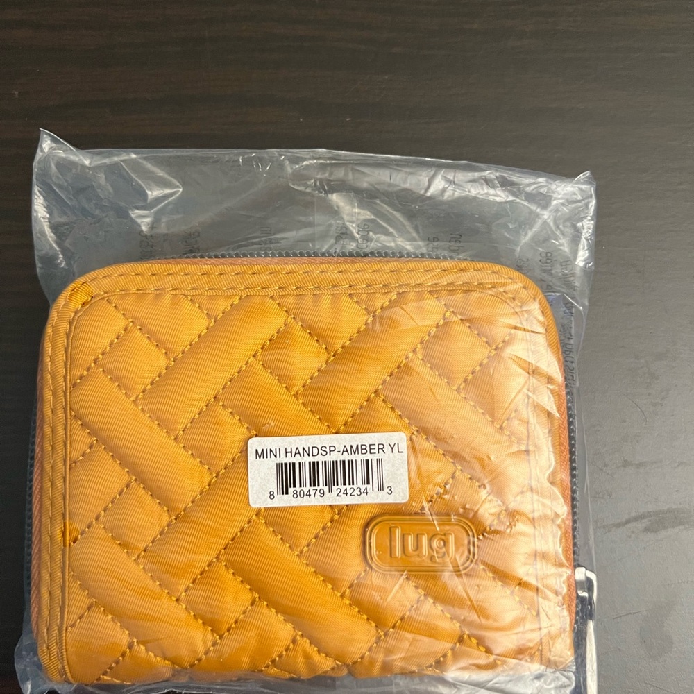 LUG mini handspring amber yellow